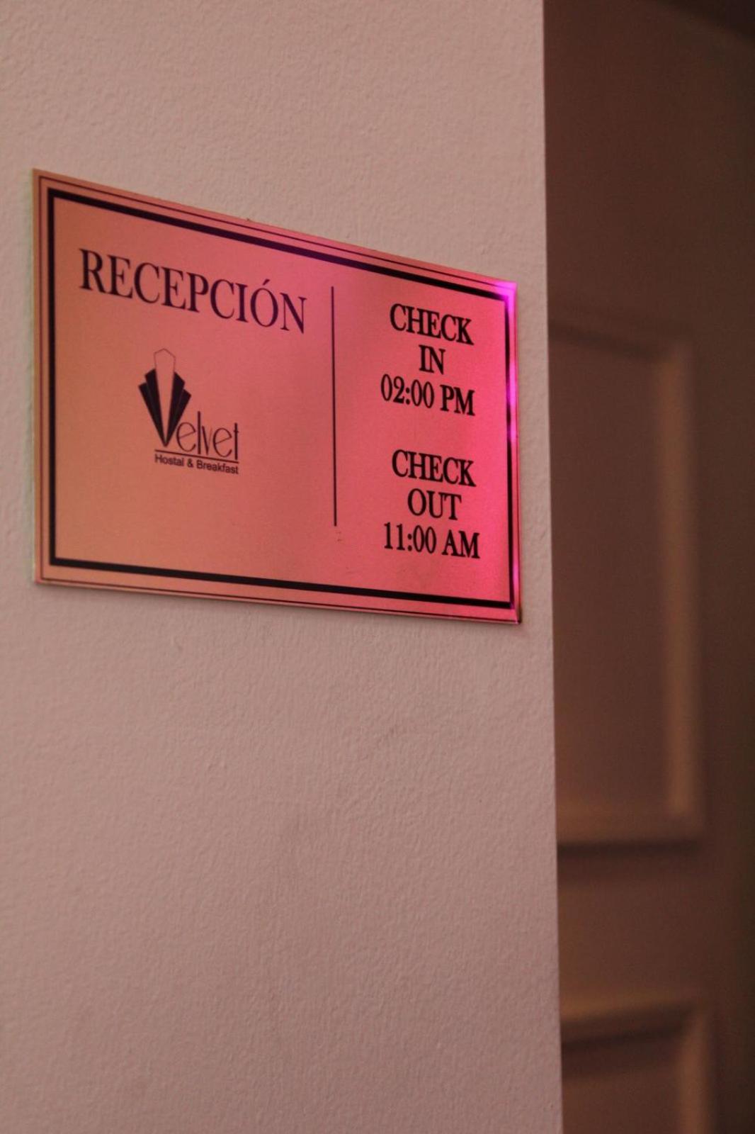 Velvet Hostal La Novena Santa Ana Luaran gambar